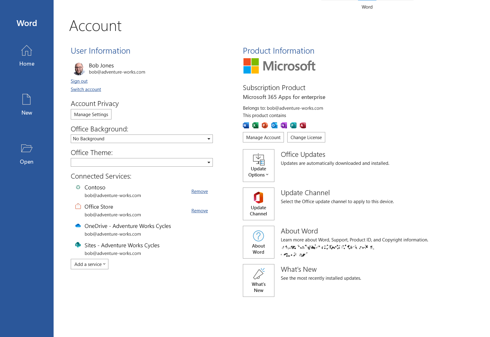 Removing a provisioned account - Windows