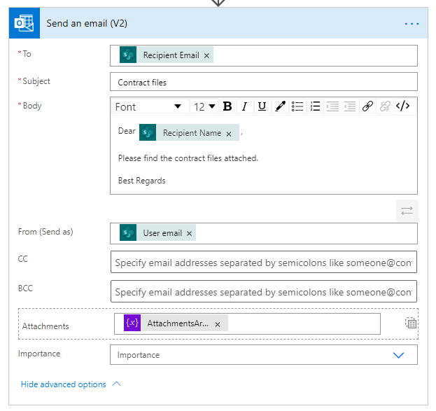 Power Automate Send Email With Excel Attachment From Sharepoint