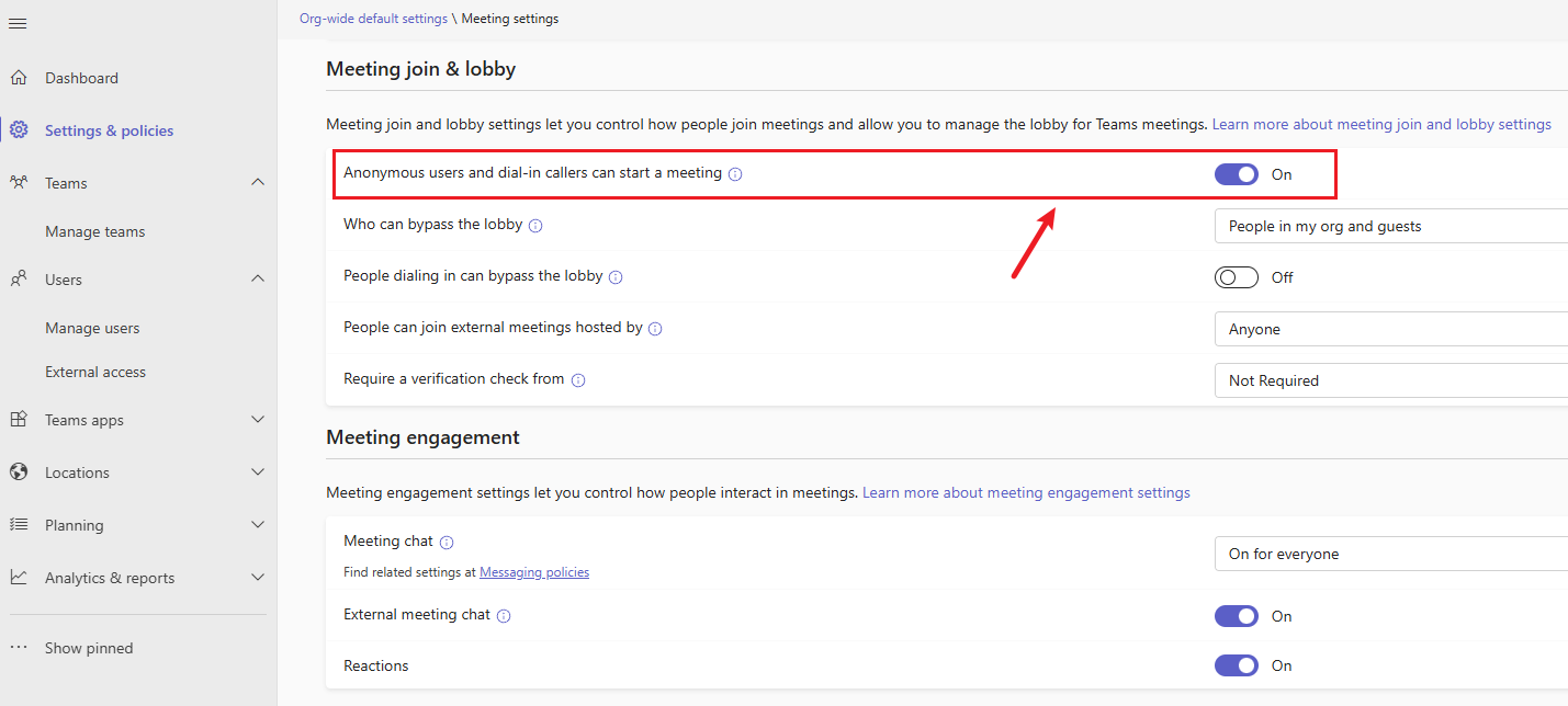 Screenshot that shows How to configure CCA in TAC.