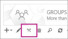 Upgrade to Microsoft 365 Groups icon.