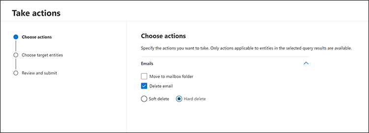 Advanced Actions
