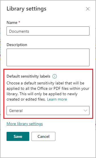 configure-a-default-sensitivity-label-for-a-sharepoint-document-library