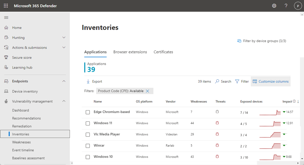 Facilities Inventory: Searching and Exporting Facilities Information