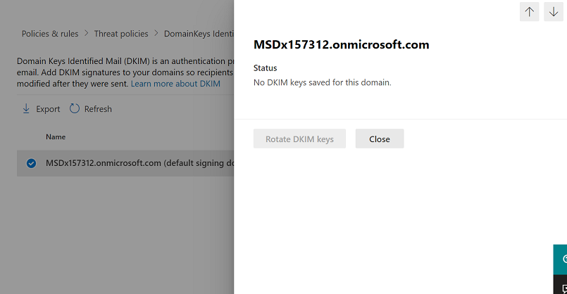 How to use DKIM for email in your custom domain - Office 365 | Microsoft  Learn