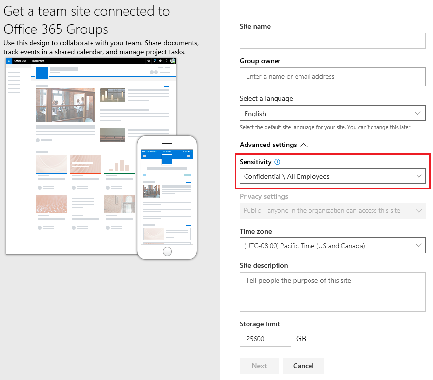 Use Sensitivity Labels With Microsoft Teams Microsoft 365 Groups And