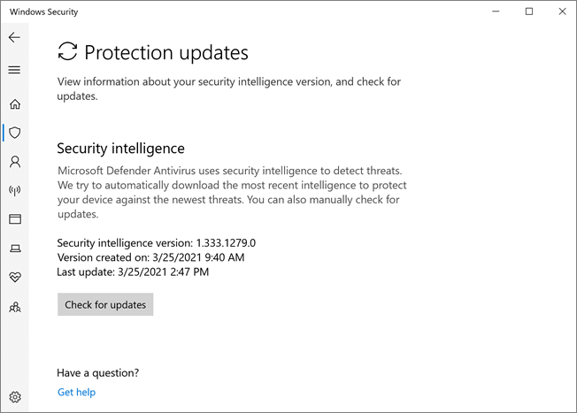 Using windows defender as antivirus