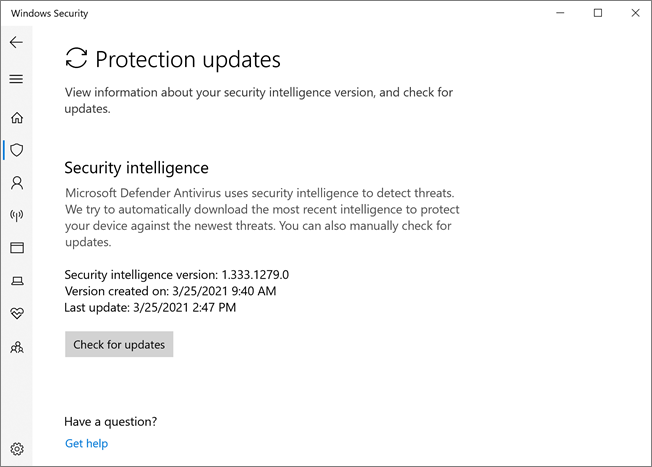 Microsoft Defender Antivirus in the Windows Security app | Microsoft Learn