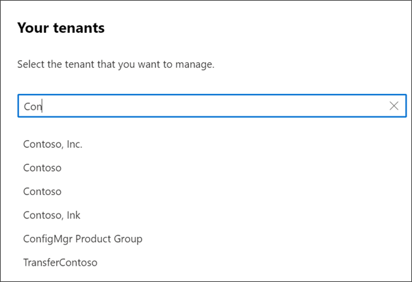 Manage multiple tenants - Microsoft 365 admin | Microsoft Learn