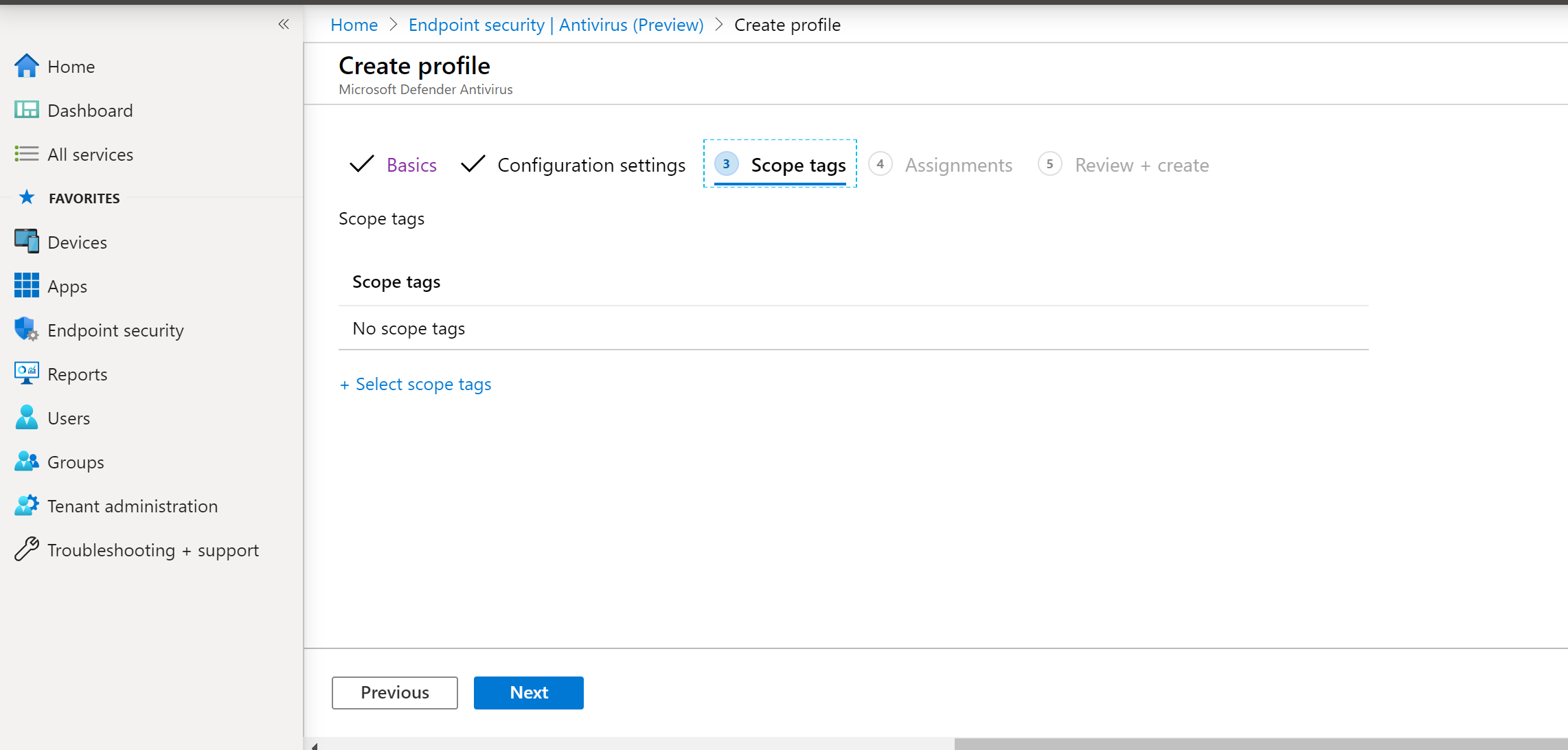 The Microsoft Endpoint Manager portal15