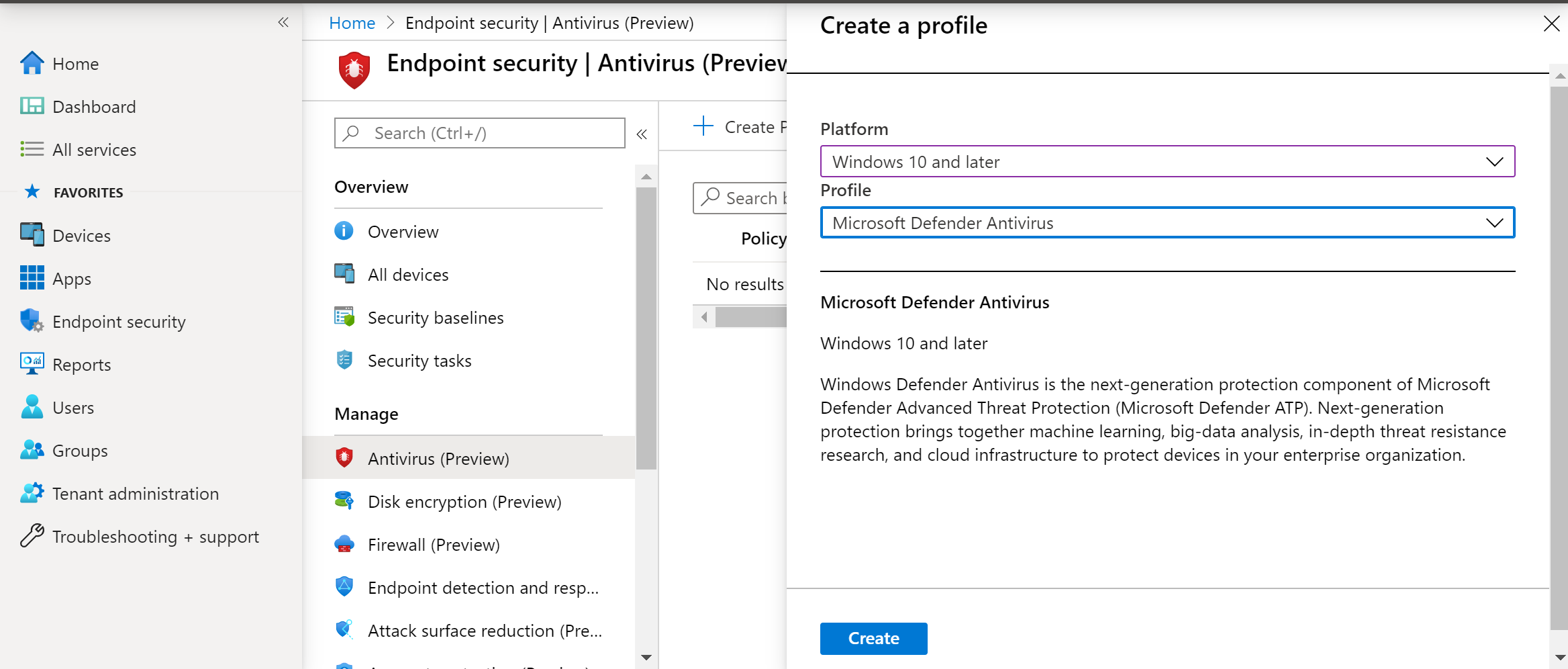 The Microsoft Endpoint Manager portal12