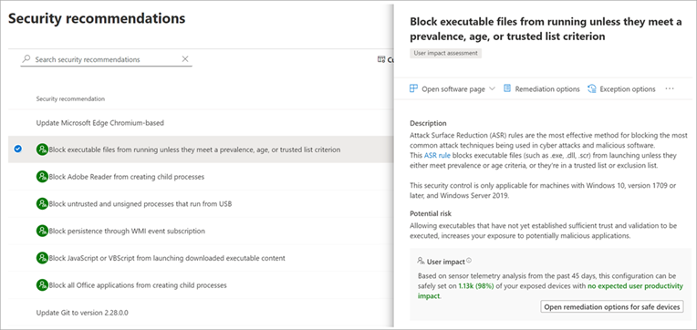 Use attack surface reduction rules to prevent malware infection | Microsoft  Learn