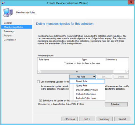 Screenshot of the Microsoft Configuration Manager wizard4.