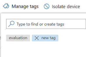Adding tags on device2