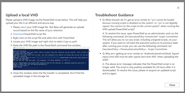 Screenshot of the popup.