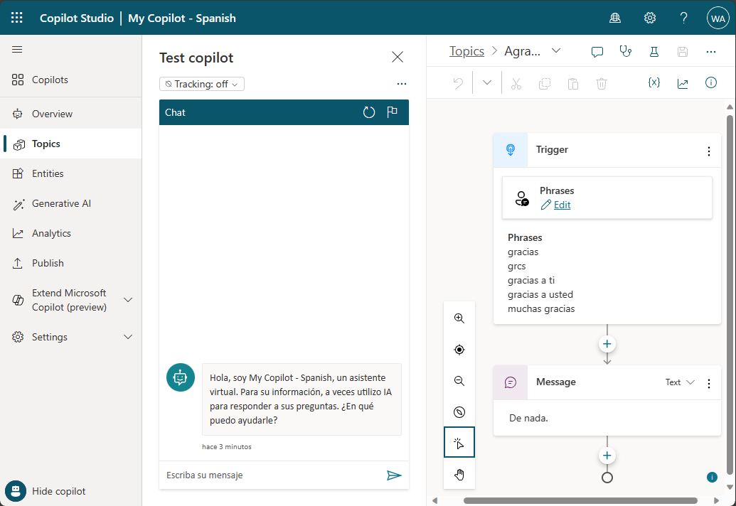 Language support - Microsoft Copilot Studio | Microsoft Learn