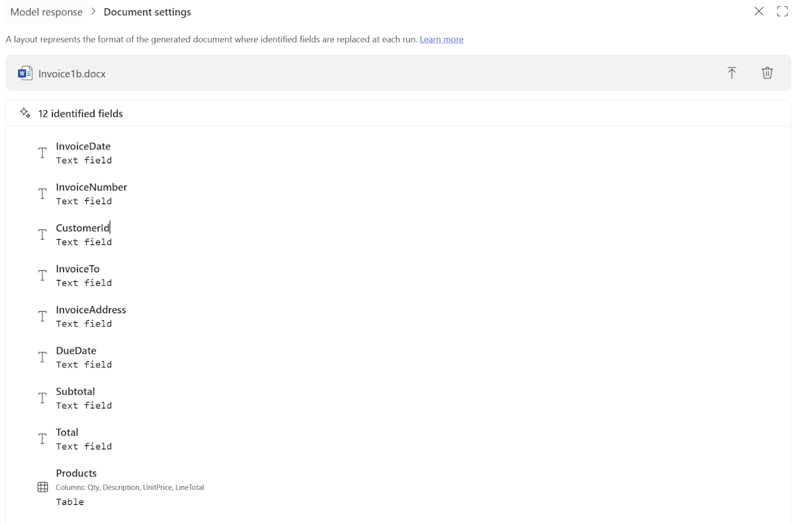 Screenshot of fields to replace.