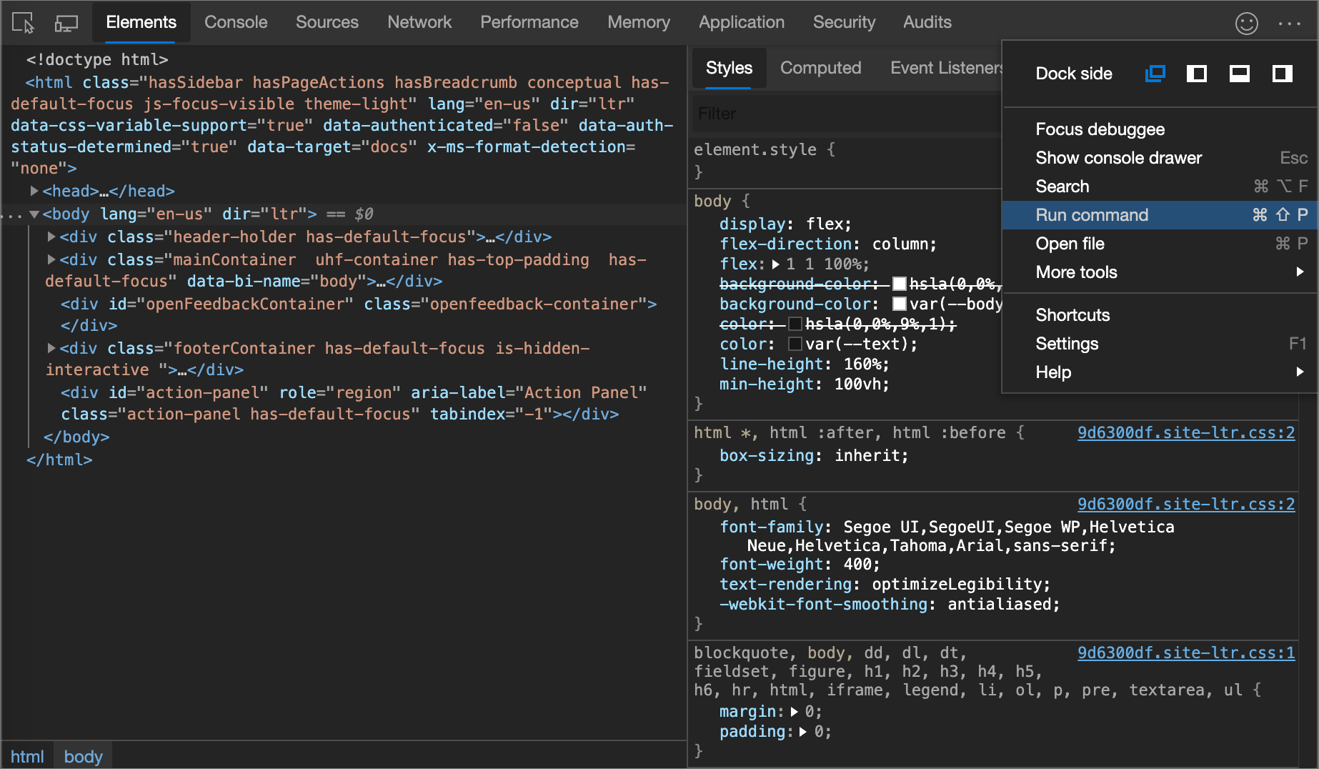 run-commands-in-the-command-menu-microsoft-edge-development