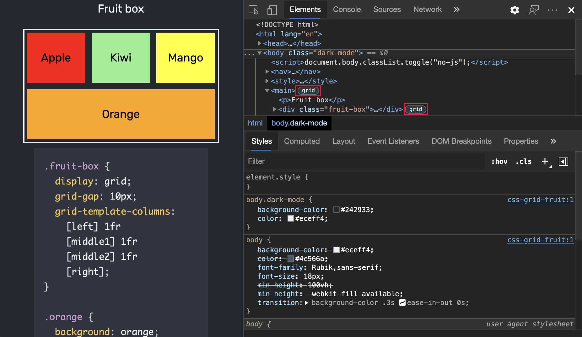 css grid for dummies