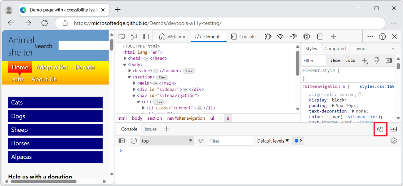 Overview of DevTools - Microsoft Edge Developer documentation