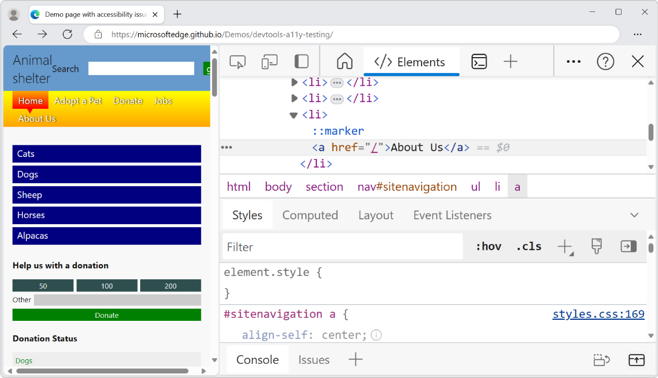 overview-of-devtools-microsoft-edge-developer-documentation