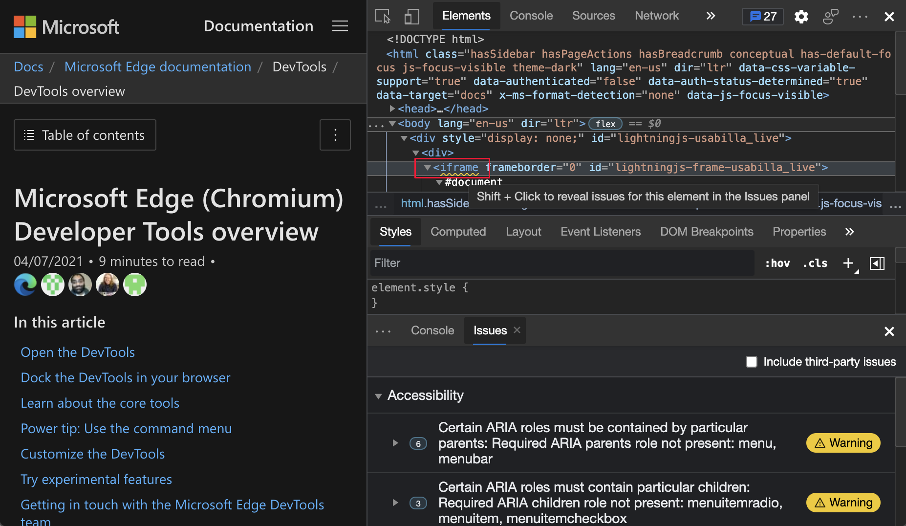 What's New in DevTools (Microsoft Edge 91) - Microsoft Edge