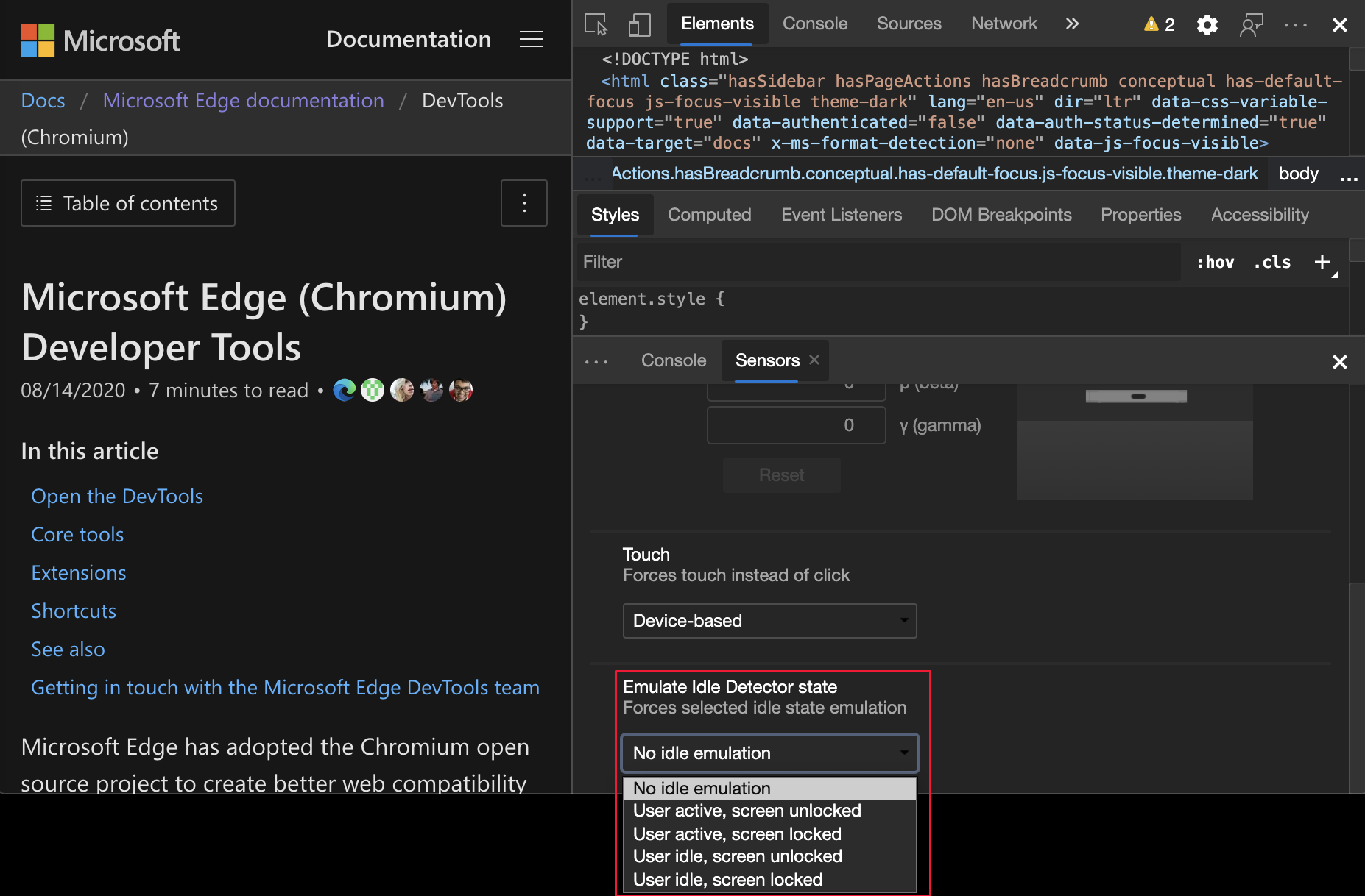 Microsoft edge devtools client что это