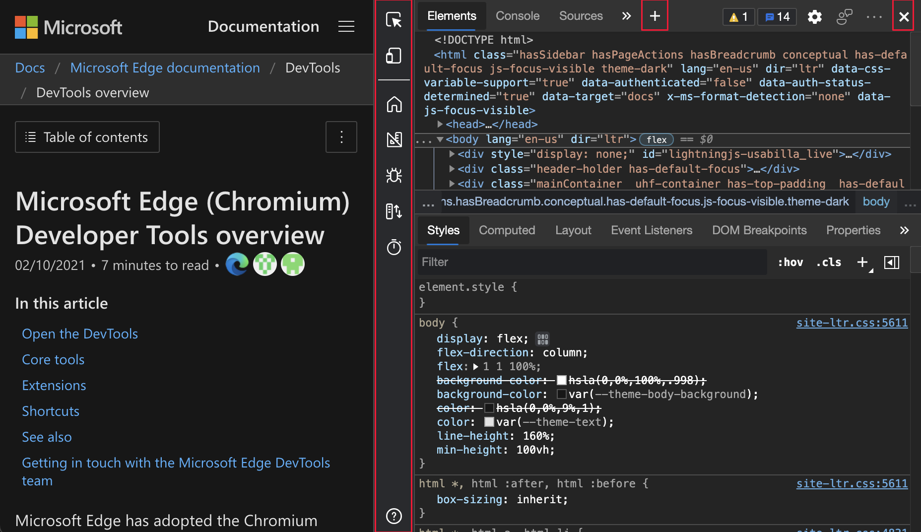 What S New In Devtools Microsoft Edge Microsoft Edge Development Microsoft Learn