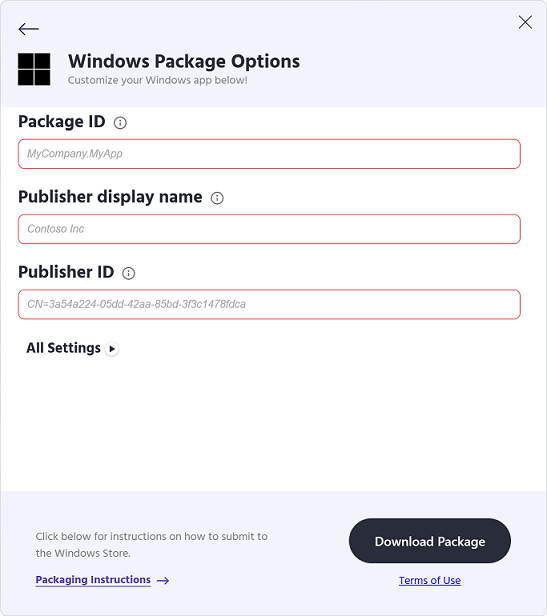 Publish a Progressive Web App to the Microsoft Store - Microsoft Edge  Development | Microsoft Learn