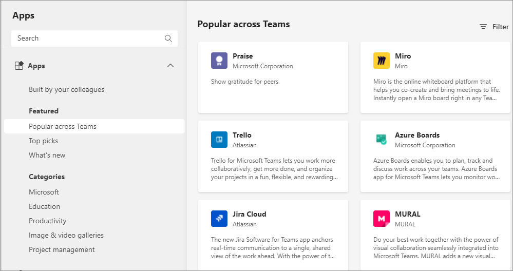 Add an app to Microsoft Teams - Microsoft Support