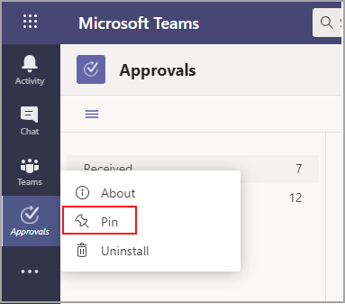Manage the Approvals app in Microsoft Teams - Microsoft Teams | Microsoft  Learn