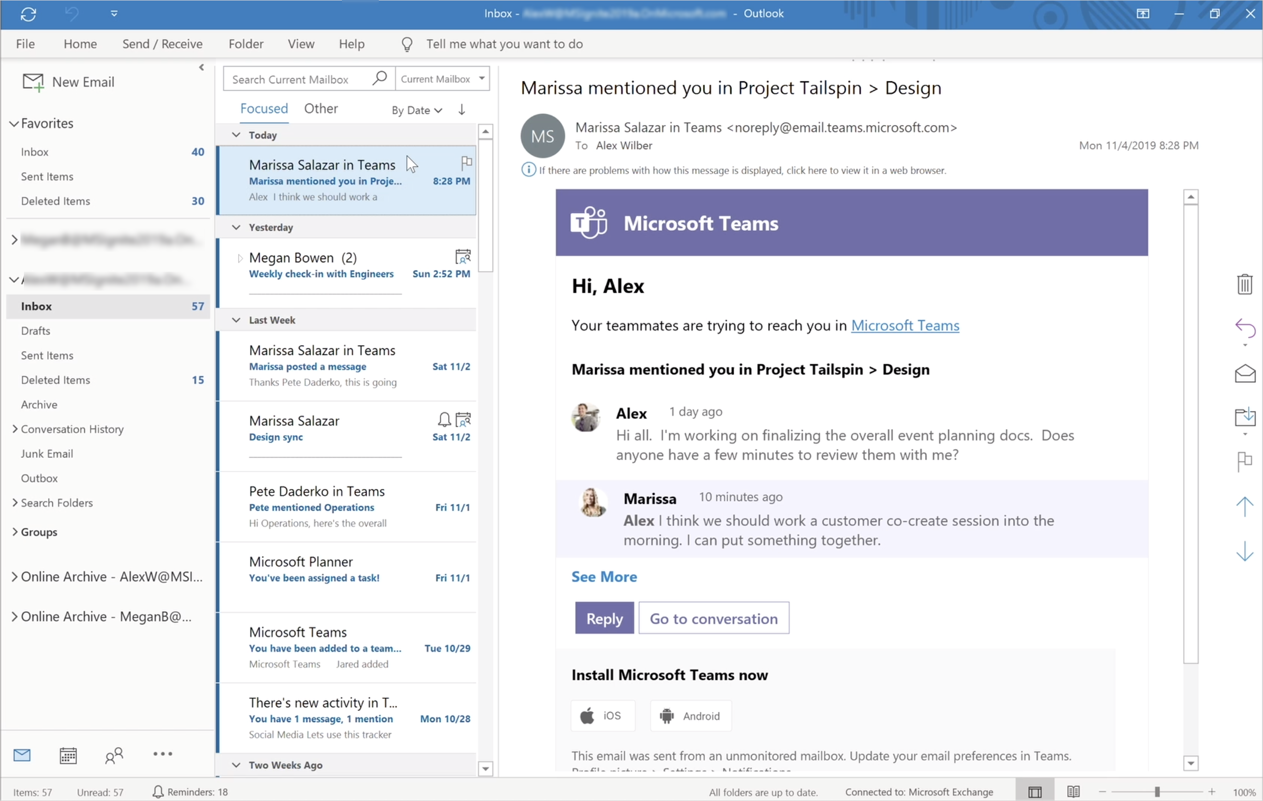 Teams and Outlook email integration Microsoft Teams Microsoft Learn