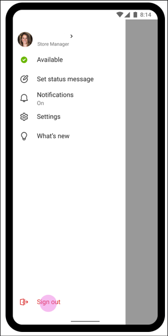 how to fully log out of microsoft teams