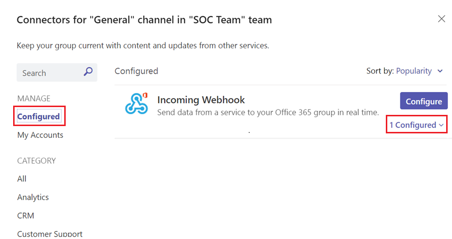 Create an Incoming Webhook - Teams | Microsoft Learn