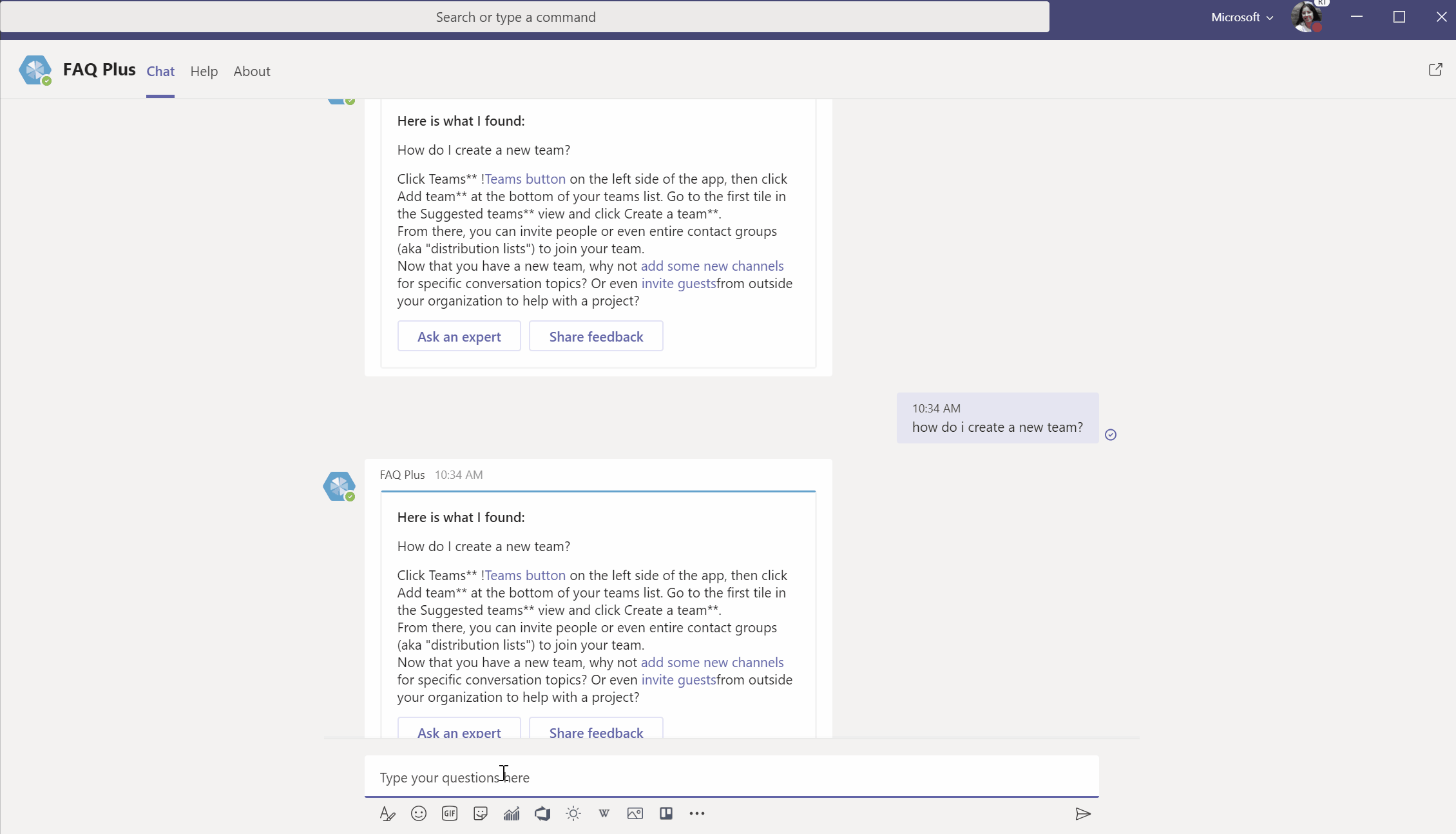 microsoft teams chat Toggle background blur