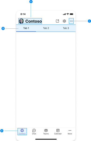 Designing your custom app - Teams