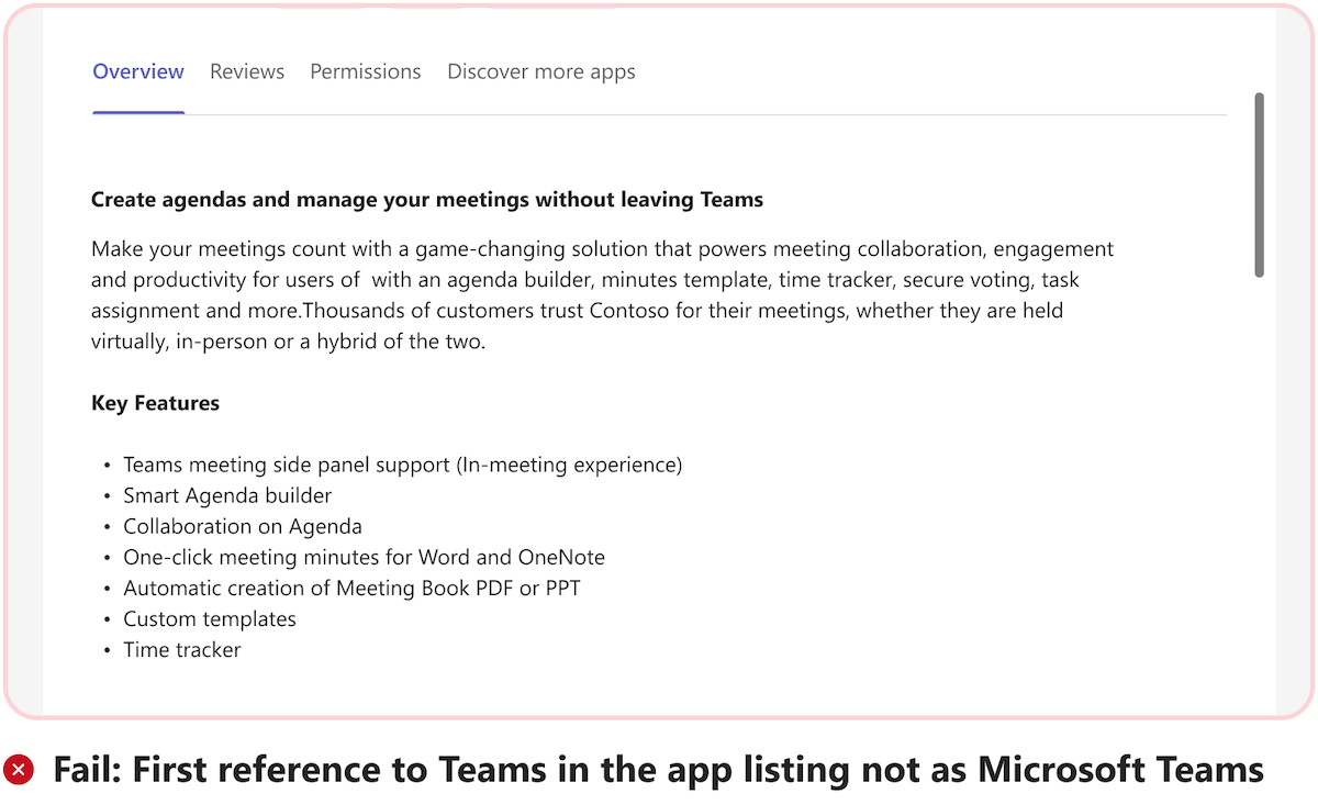 Agenda - Microsoft Apps