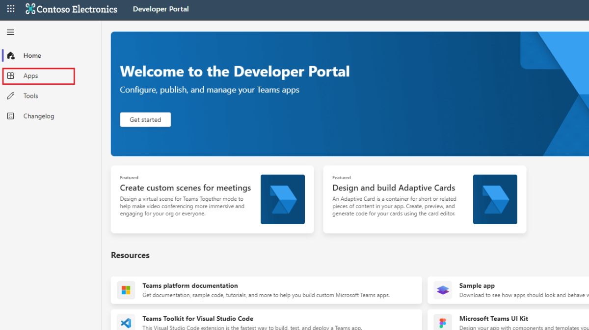 Developer Portal for Teams - Teams | Microsoft Learn