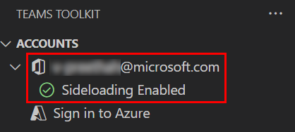 Screenshot shows where to sign in to Microsoft 365 and Azure.