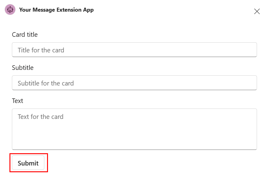 Screenshot shows how to create a static list of parameters in agents playground.