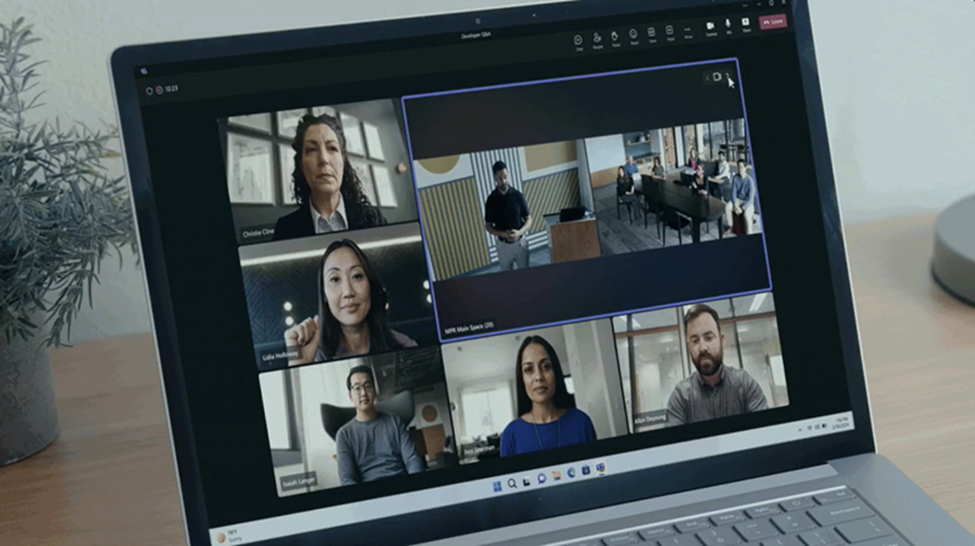 Screenshot showing a 2-camera view.