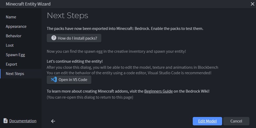 Edit Model