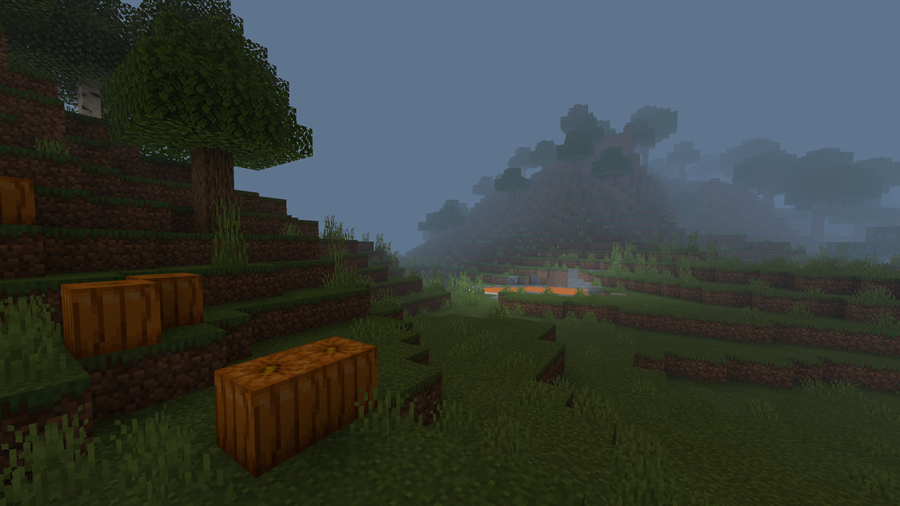 The Overworld remapped to The Nether
