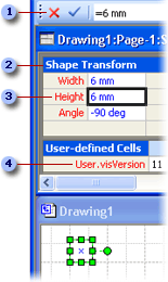 ShapeSheet window