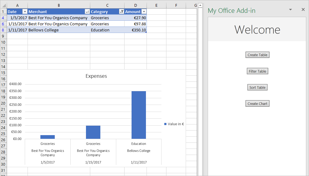 Excel Add-In