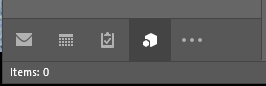 Icons of the modules and add-ins displayed in a compact navigation bar.