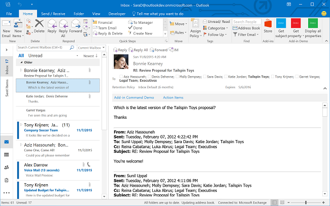 Outlook Add Ins Overview Office Add Ins Microsoft Learn