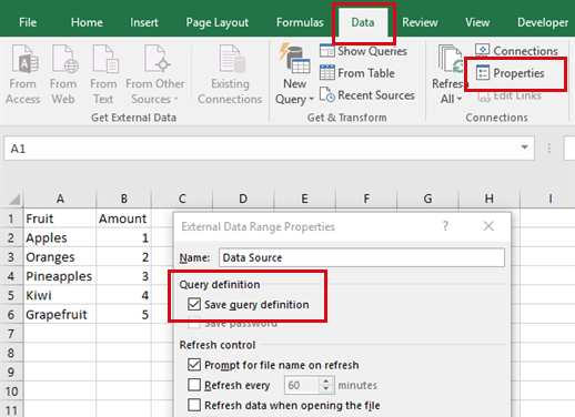 compatibility-report-about-text-queries-in-excel-online-microsoft-365