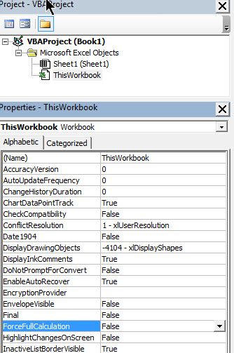 Setting ForceFullCalculation