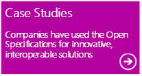 Companies have used the Open Specifications for innovative, interoperable solutions