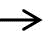 A medium width arrow head